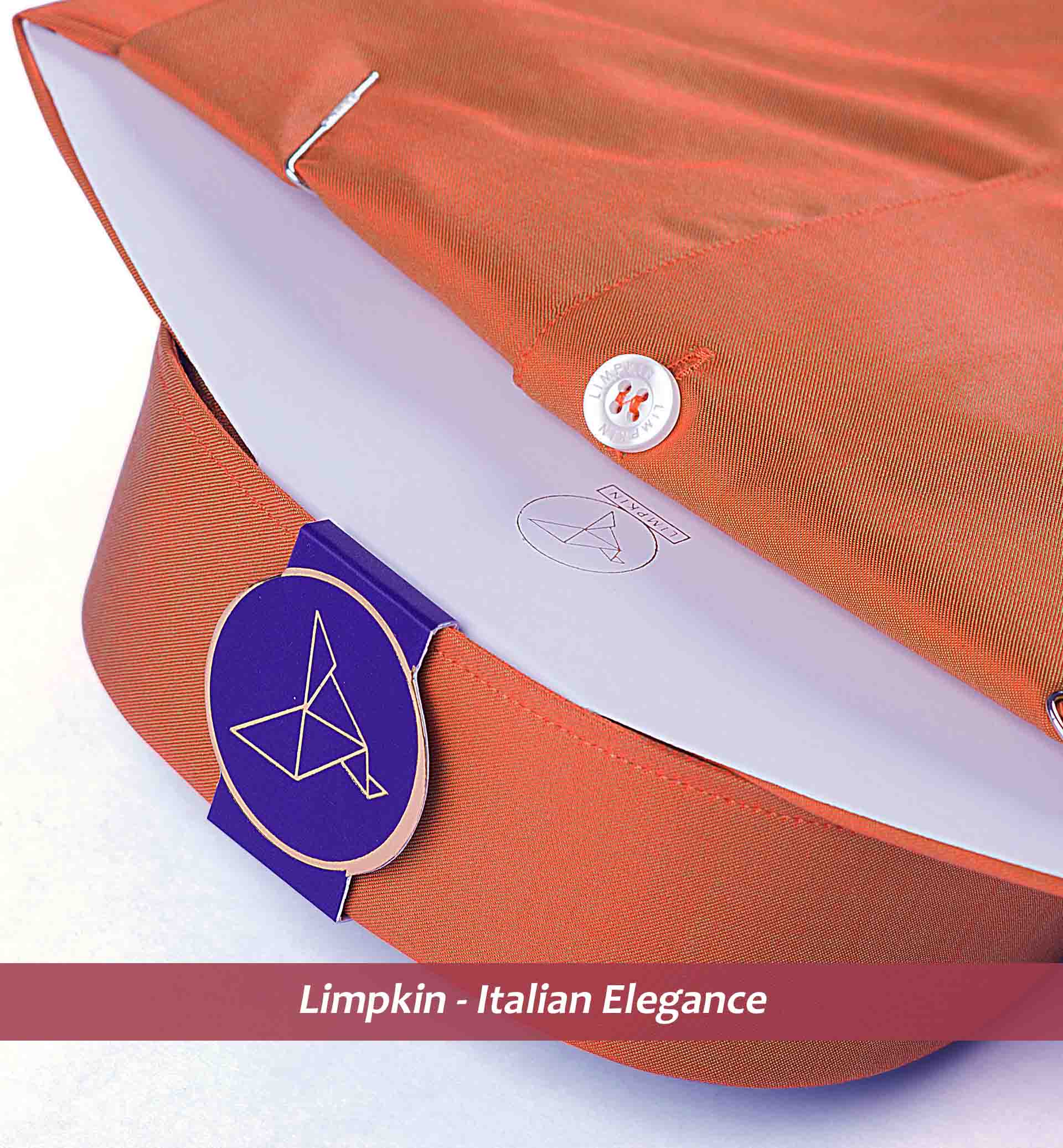 Orange Shirts For Men - Limpkin