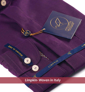 Brighton- Deep Purple with Print Contrast