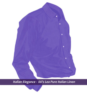 Sorrento- Amethyst Solid Linen- 66's Lea Pure Luxury Linen- Delivery from 5th May