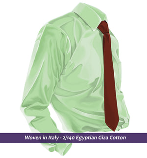 Amalfi- The Best Mint Green- 2/140 Egyptian Giza Cotton