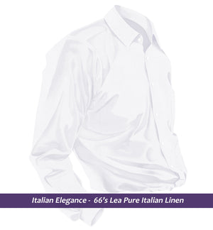 Vatican- Pristine Pure White Linen- 88's Lea Pure Italian Linen- Delivery from 4th Dec