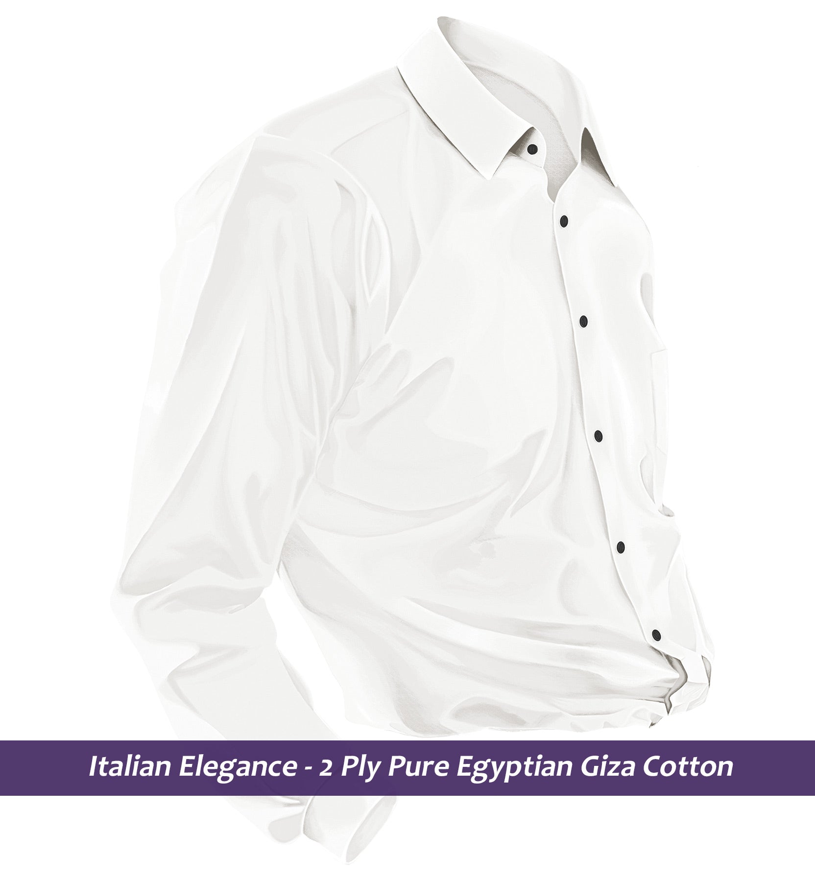 Warsaw- Ivory White Structure with Contrast Details- 2 Ply Pure Egyptian Giza Cotton- Delivery from 17th Nov